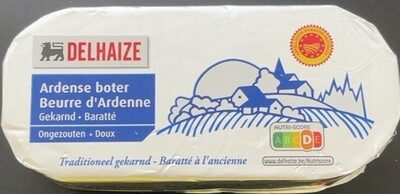 Beurre d'Ardenne baratté - Produit