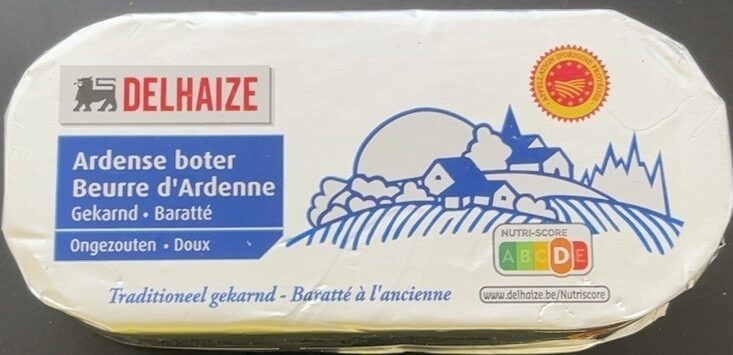 Beurre d'Ardenne baratté - Produit