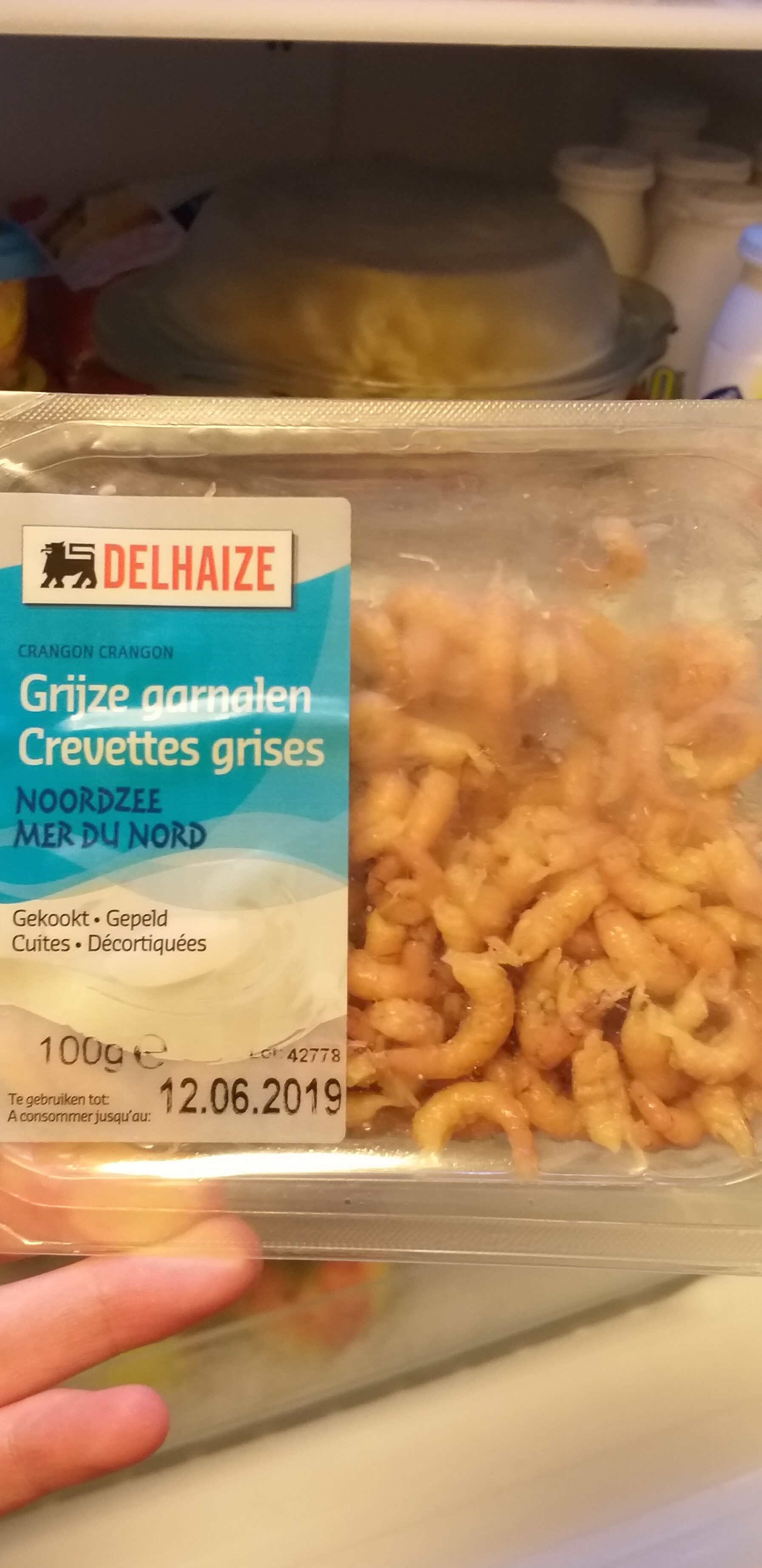 Crevette grises mer du Nord - Voedingswaarden - fr