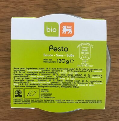 Pesto bio - Product - fr