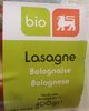 Lasagne bolognaise bio - Product