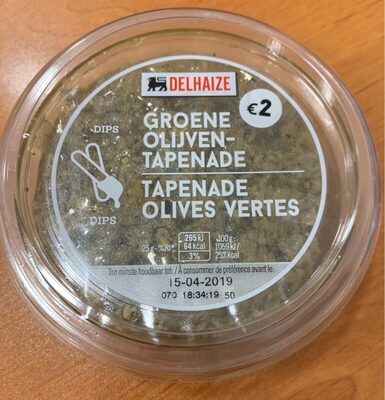 Tapenade Olives Vertes - Produit