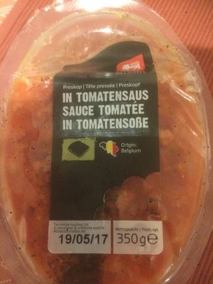 Tête pressée sauce tomatée - Product