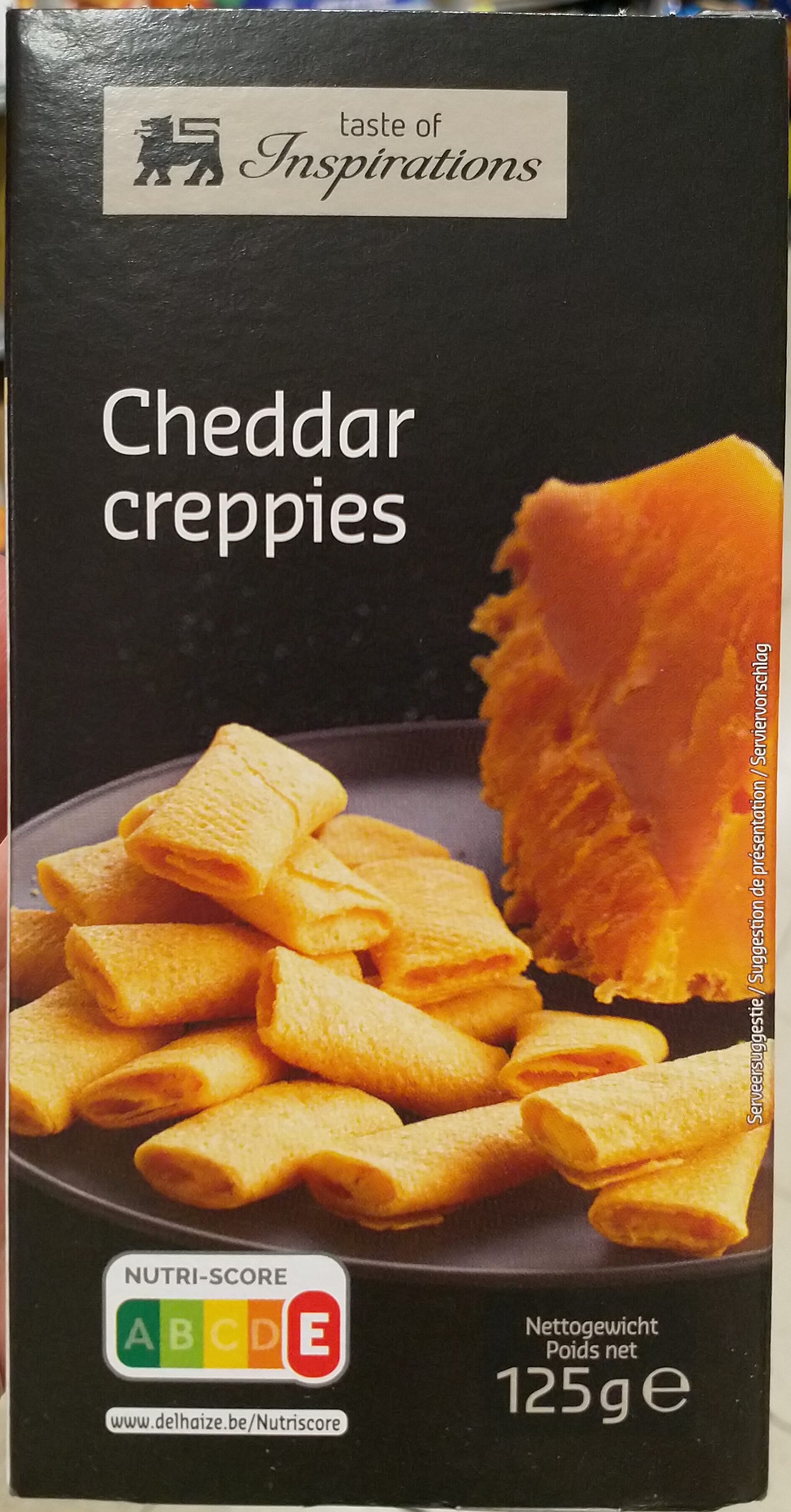 Cheddar creppies - Product - fr