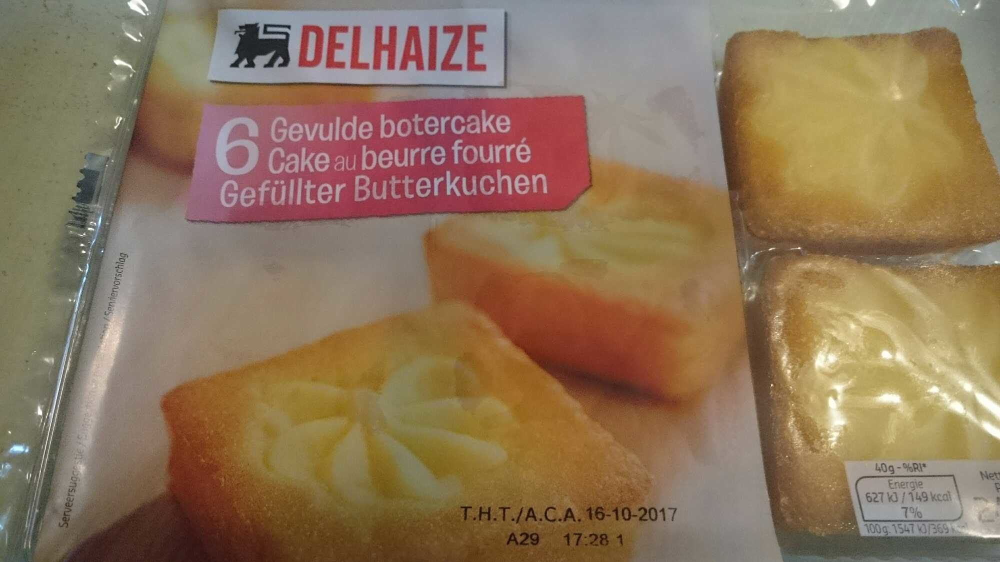 Cake au beurre fourré - Product