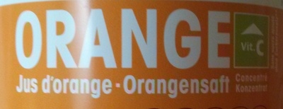 Jus d'orange - Ingrédients