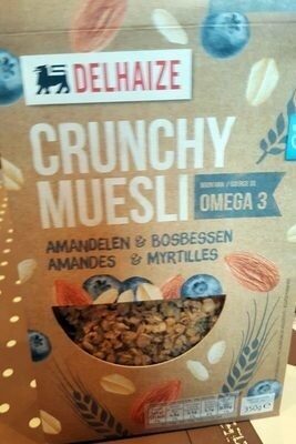 Crunchy muesli amandes et myrtille - Product - fr