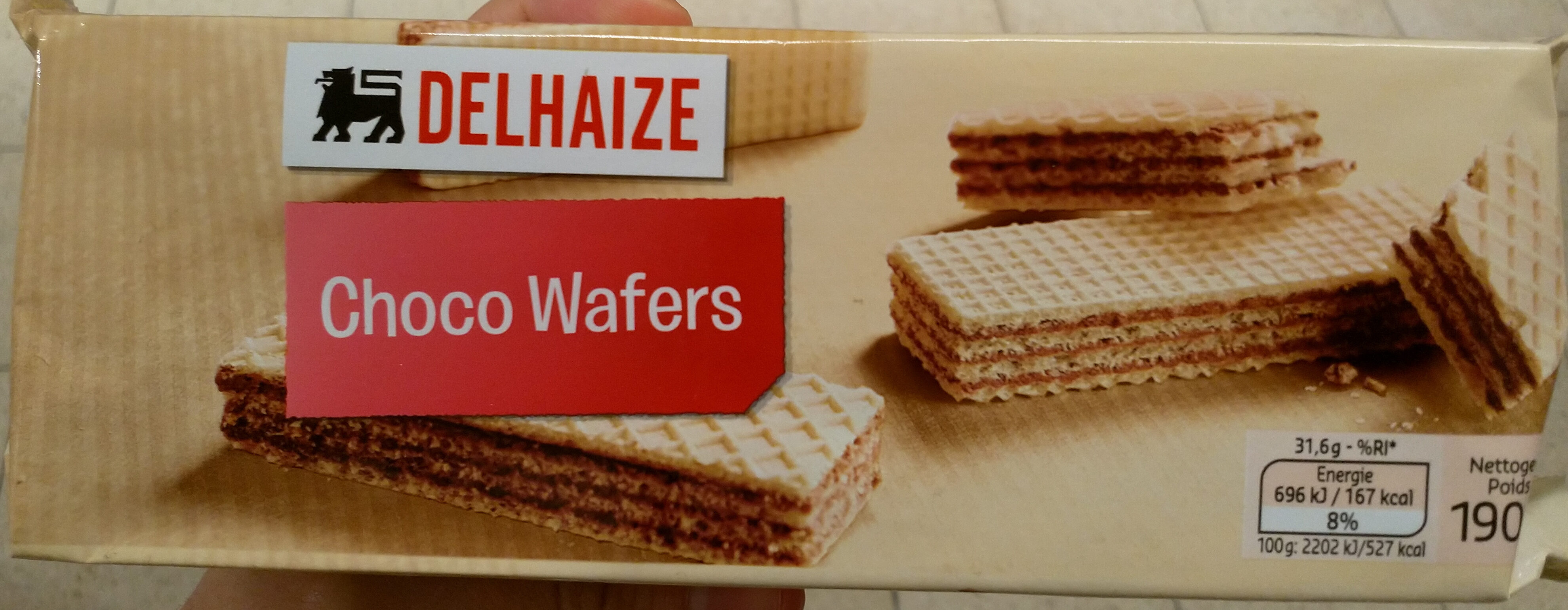 Choco wafers - Produit