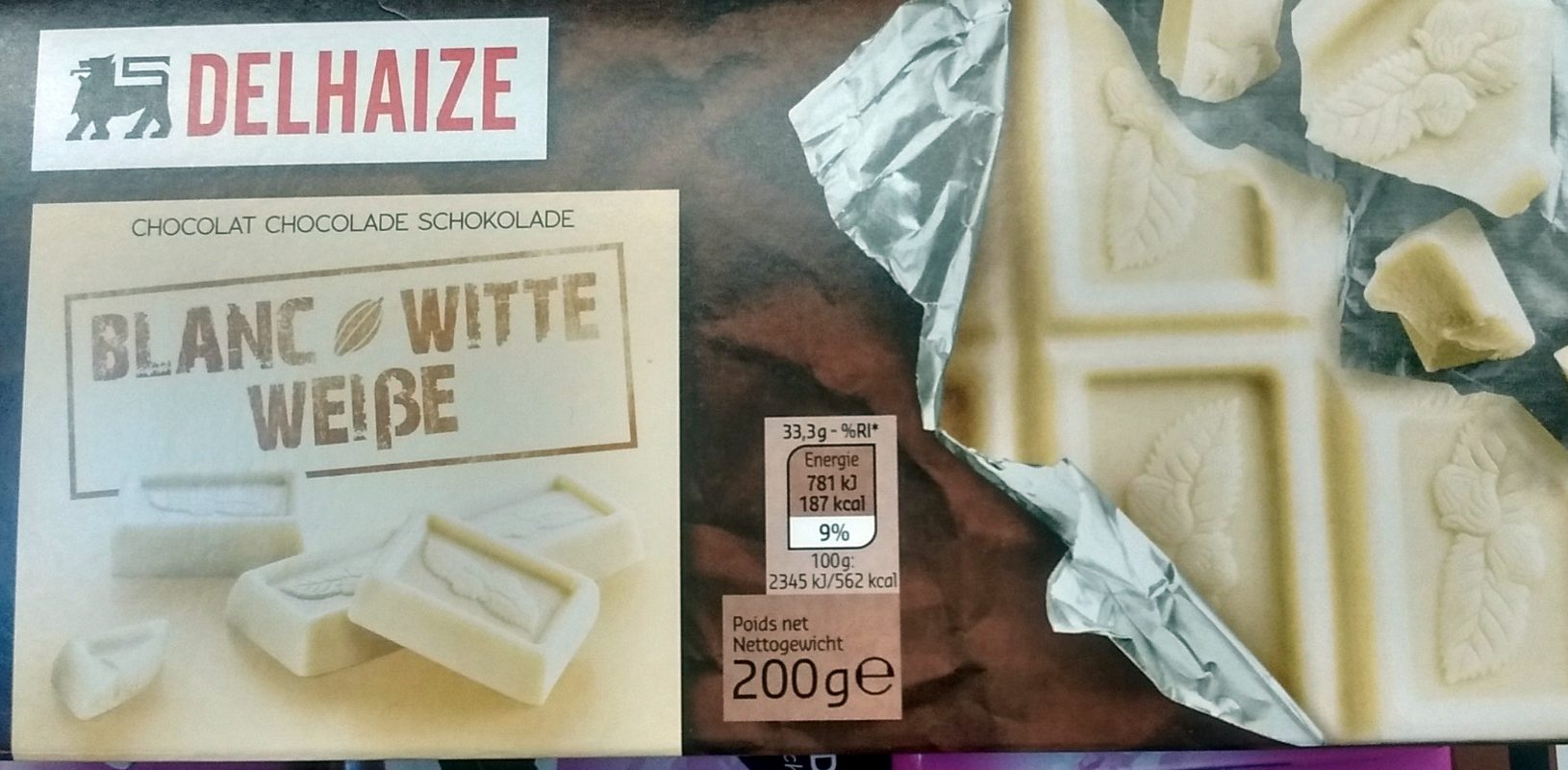 Chocolat Blanc - Produit