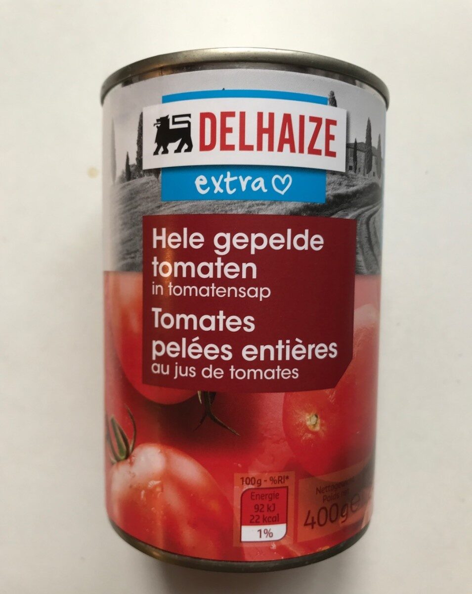 Tomates pelées entières au jus de tomates - Product - fr