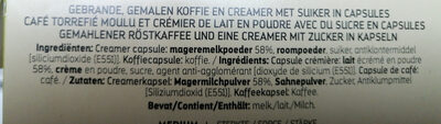 Cappuccino - Ingrediënten - fr