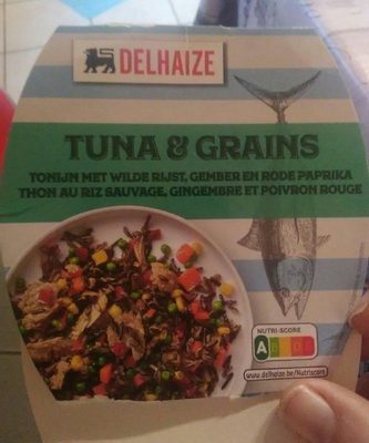 Tuna & Grains Thon au riz sauvage, gingembre et poivron rouge - Product - fr