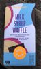 Milk syrup waffle - Product