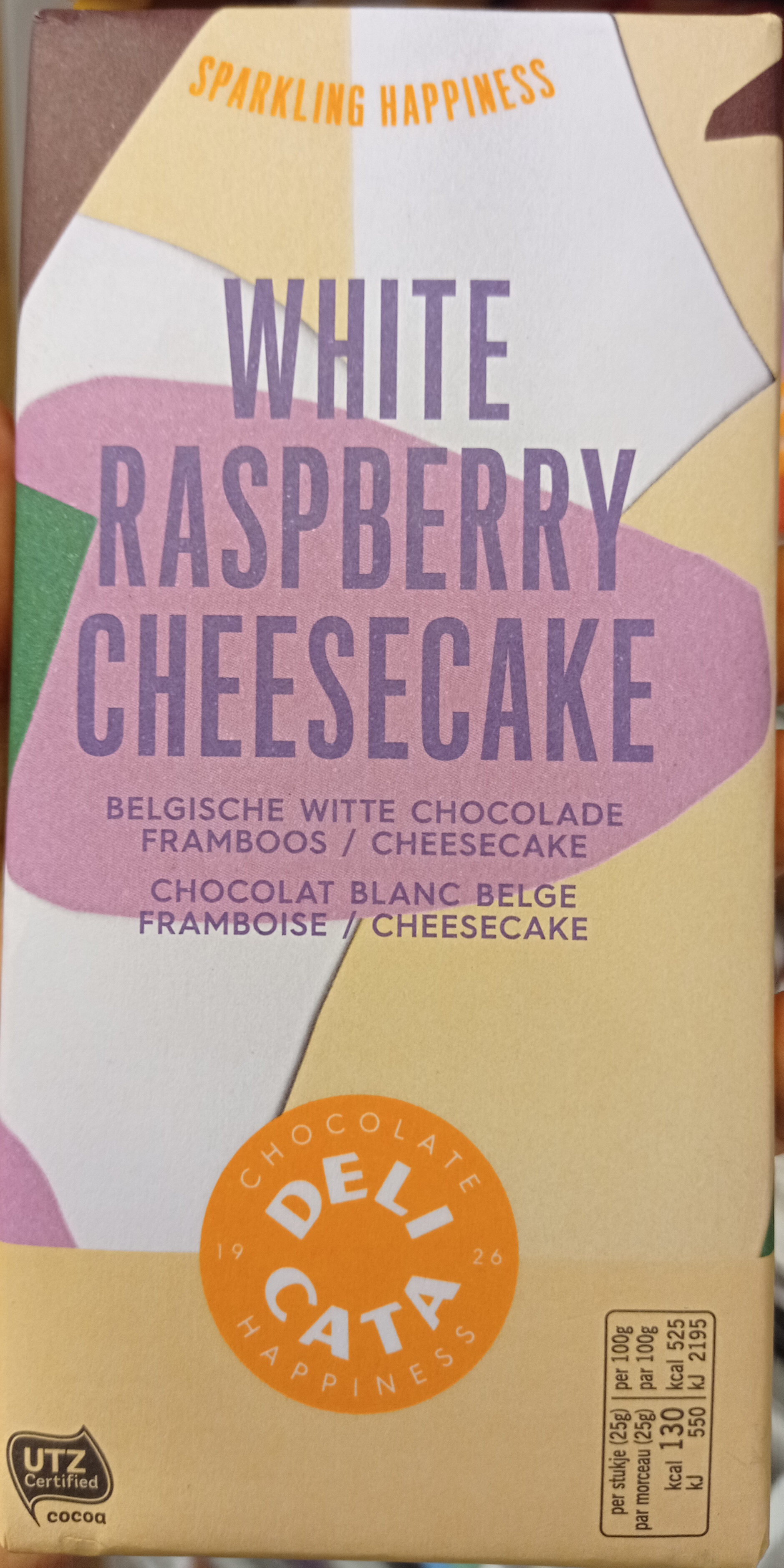 White raspberry cheesecake chocolate - Produit
