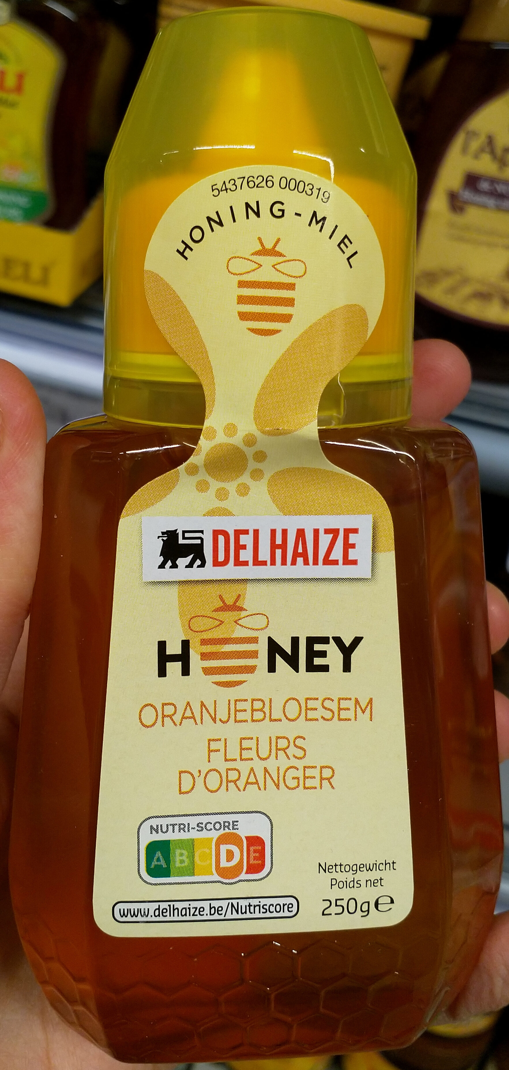 Honey fleurs d'oranger - Product - fr