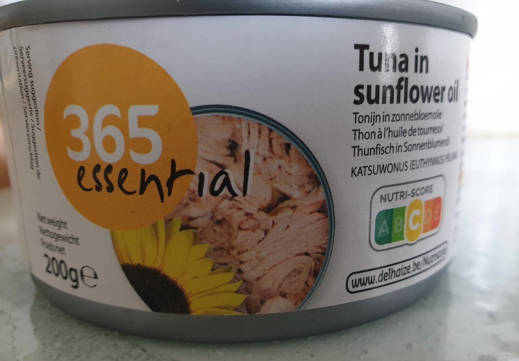Tuna in sunflower oil - Product - fr