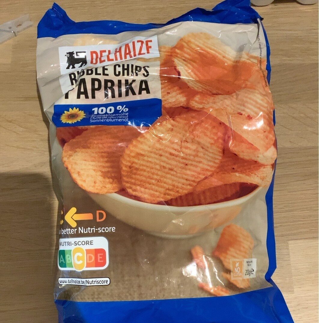 Ribble chips paprika - Produit