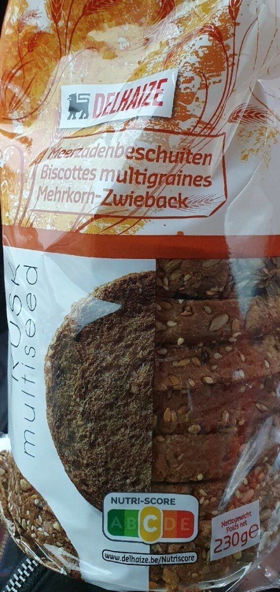 Biscottes multigraines - Produit
