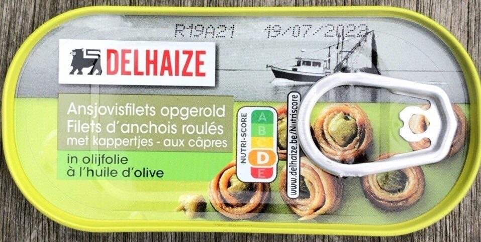Filets d’anchois roulés - aux câpres - Product - fr