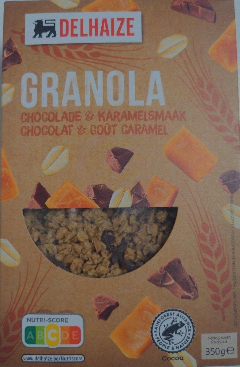 Granola chocolat et caramel - Produit