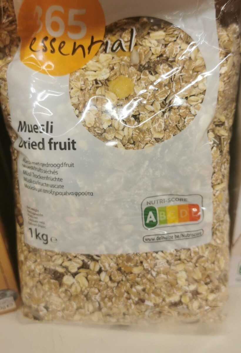 Muesli Dried Fruit - Produit