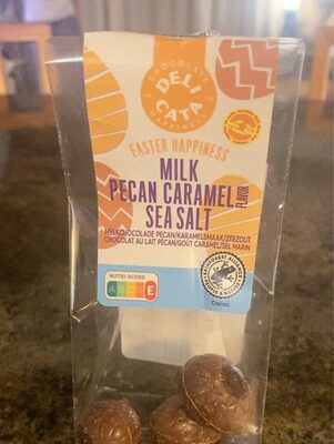 Milk pecan caramel sea salt easter happiness - Product - fr