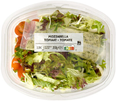 Salade verte - Pâtes, mozza et tomates - Product
