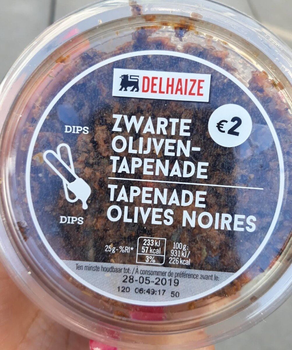 Tapenade olives noires - Produit