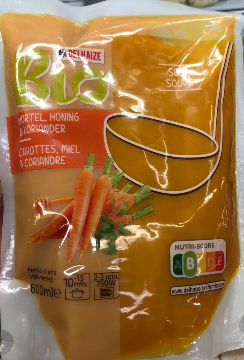 Soupe carotte, miel et coriandre - Product - fr