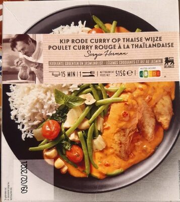 Poulet curry rouge à la Thaïlandaise - Produit