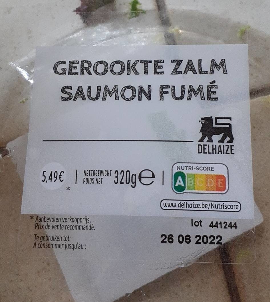 Saumon fume - Product - fr