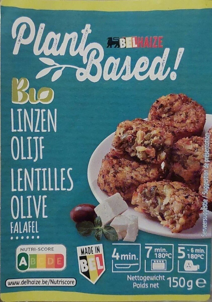 Falafel lentilles olive - Product - fr