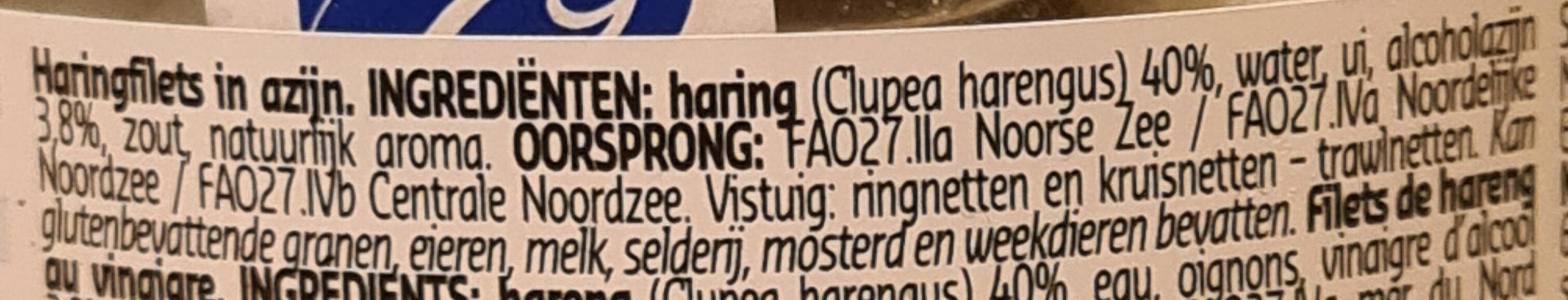Haringfiets - Ingrediënten