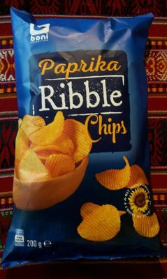 Boni Paprika Ribble chips - Produit