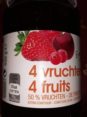 Everyday 4 Vruchten 4 Fruits Jam - نتاج - fr