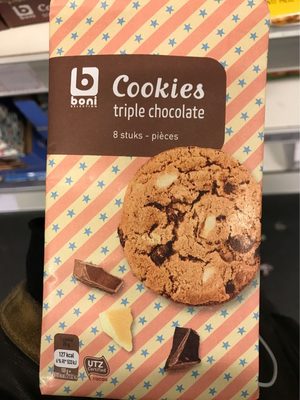 Cookies triple chocolate - Product - fr