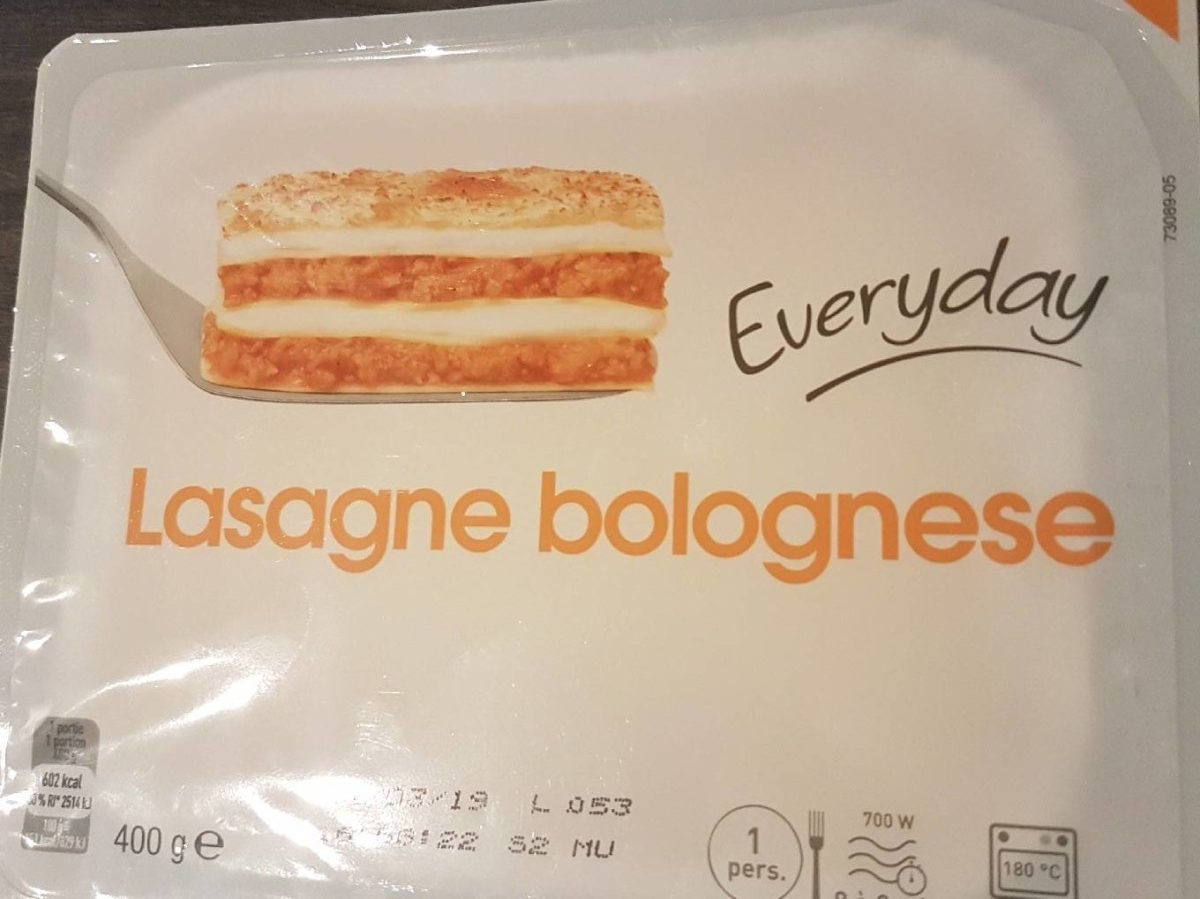 Lasagne bolognese - Product - fr