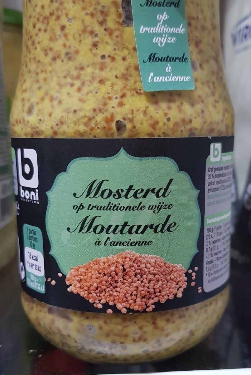 Moutarde À L'ancienne - Voedingswaarden - fr