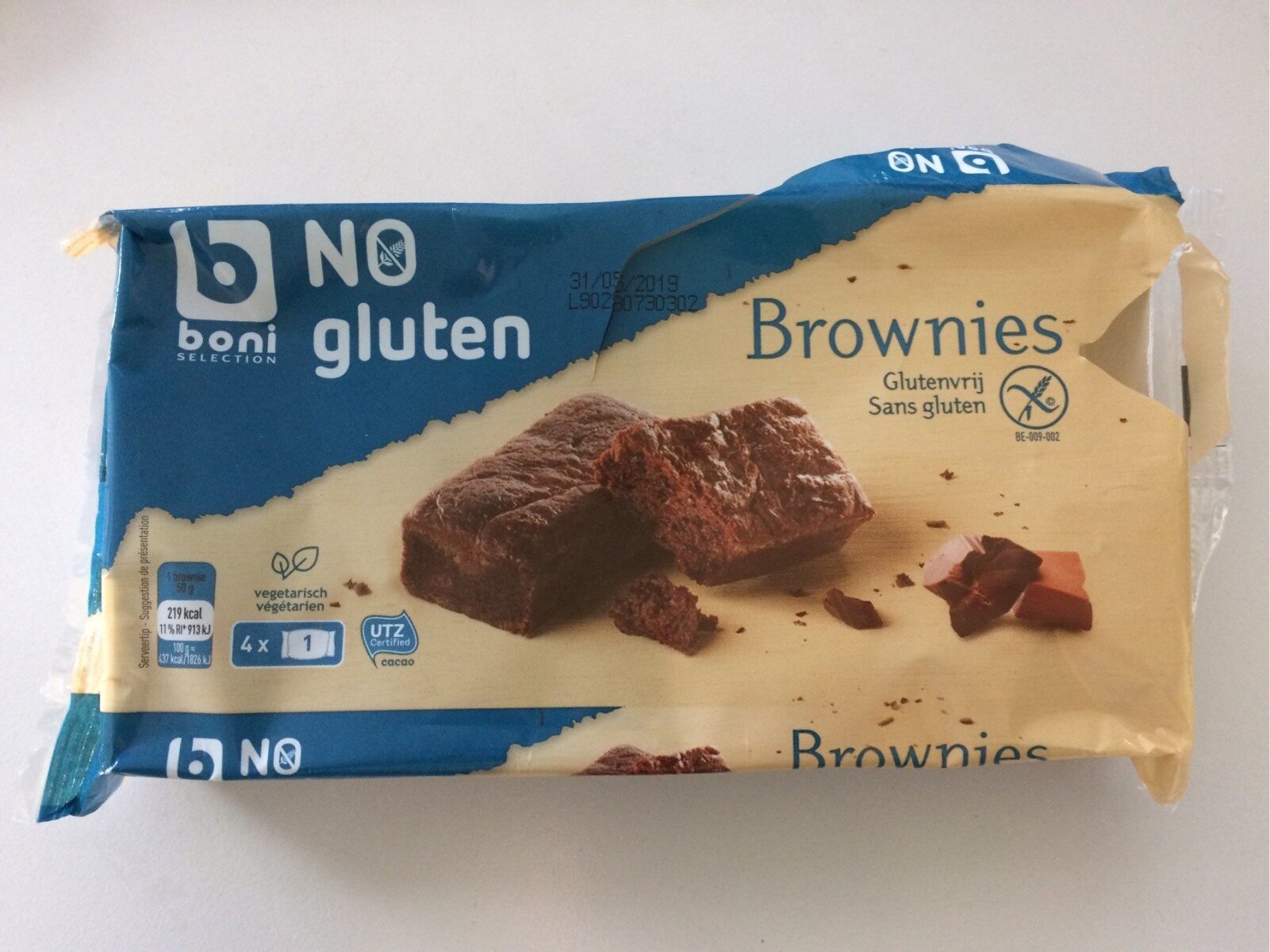 No Gluten Brownies - Product - fr