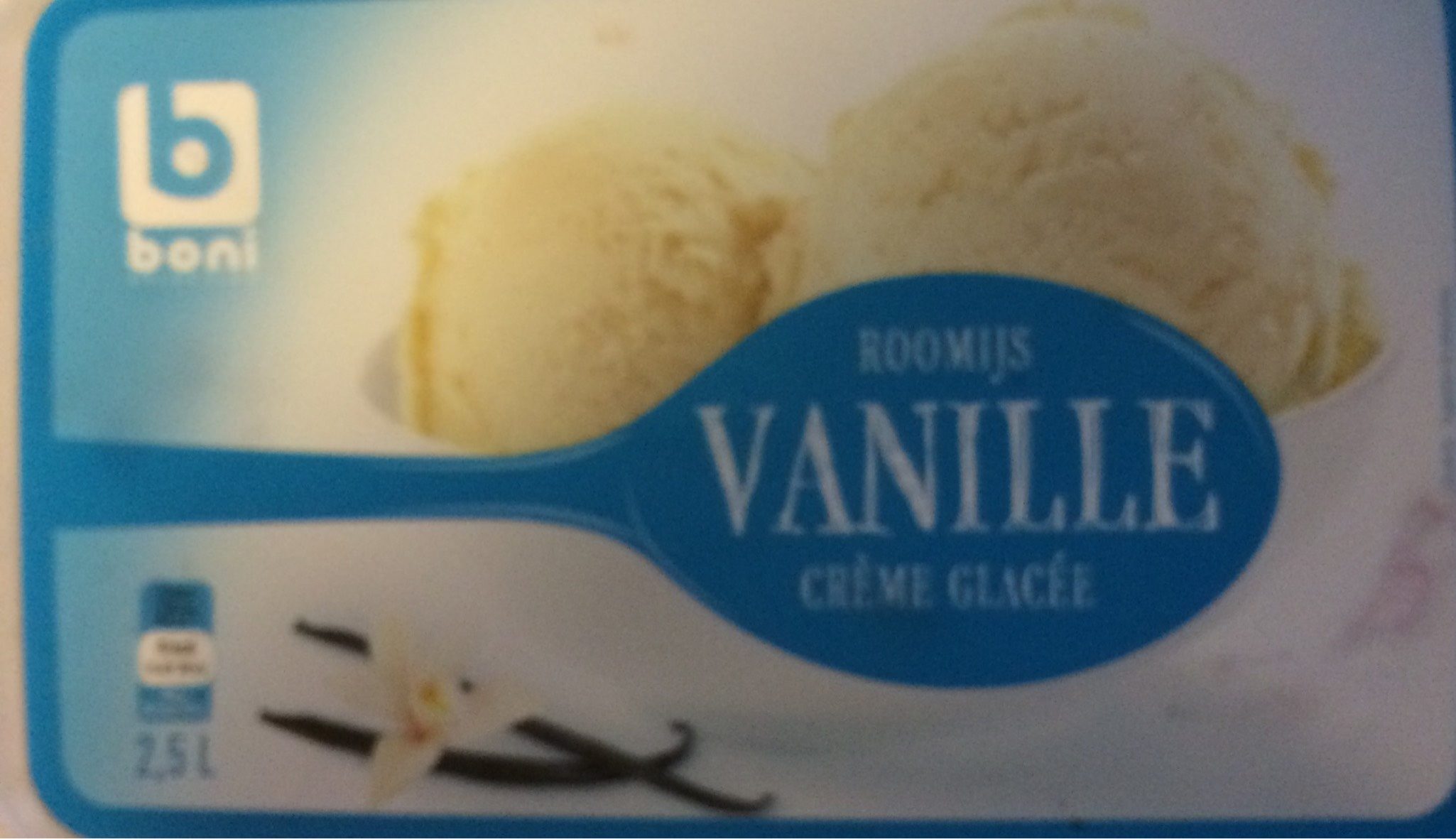 Crème Glacée Vanille - Produit