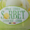 Sorbet citron vert - Produit