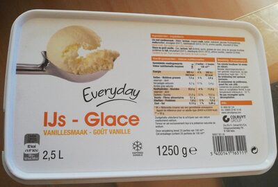 IJs - Glace goût vanille - Product - fr