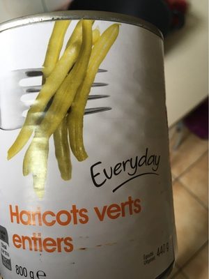 Haricots verts entiers - Product - fr