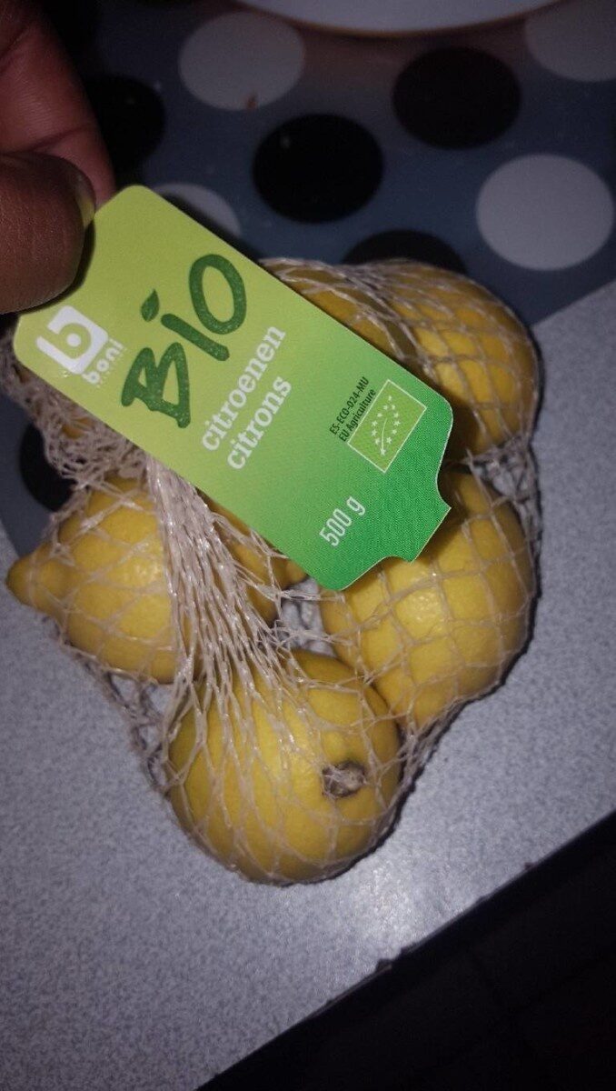 Citron Bio - Product - fr