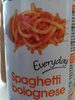 Spaghetti bolognaise - Product