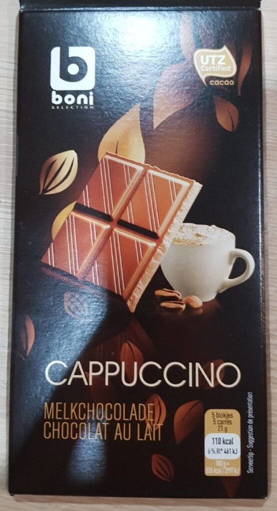 Chocolat au lait cappuccino - Produit