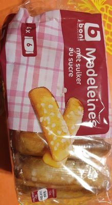 Madeleines au sucre - Product - fr