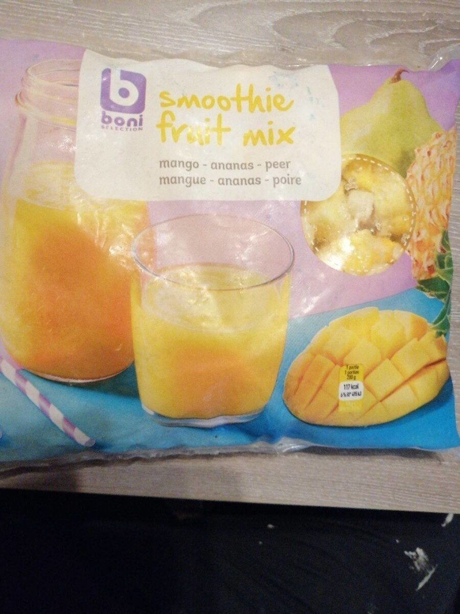 Smoothie fruit mix (mangue, ananas, poire) - Produit
