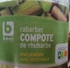 Compote de rhubarbe - Prodotto