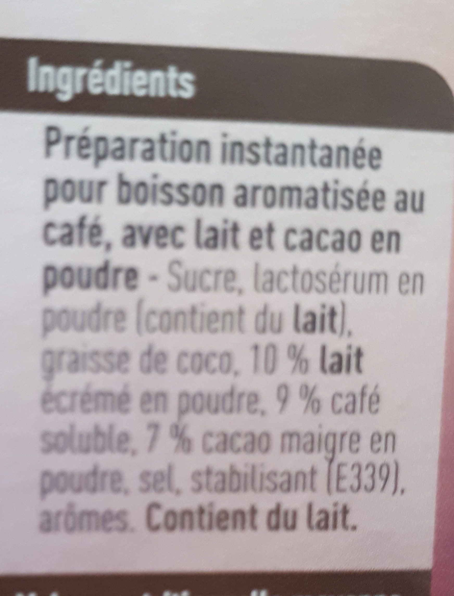 Instant Cappuccino Choco - Ingrediënten